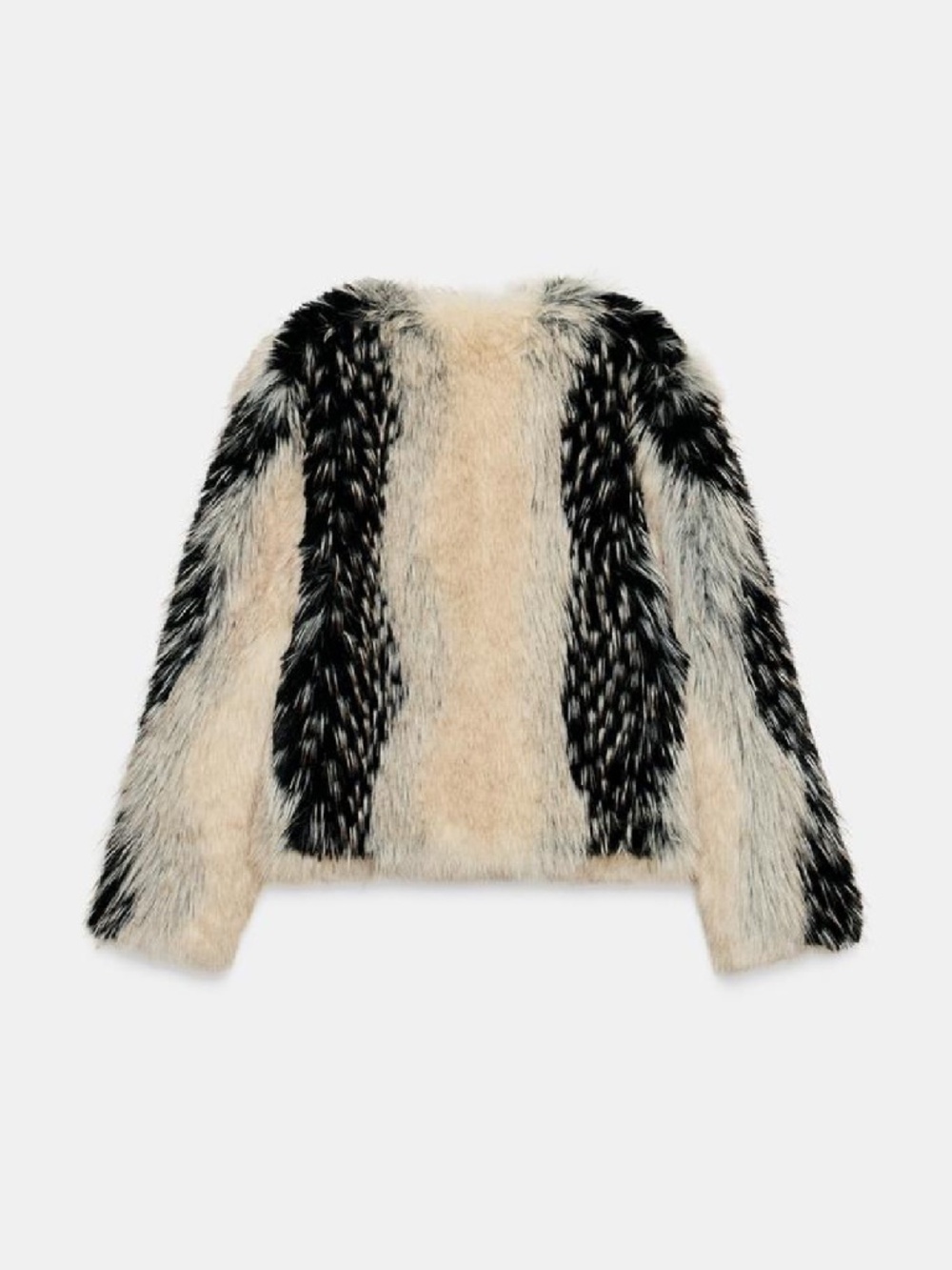 Faux Fur Short Coat ZW Collection